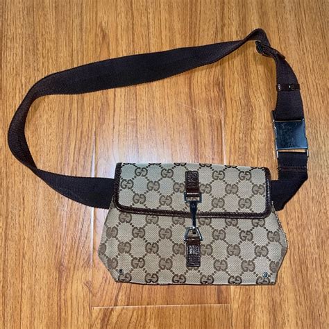 gucci fanny pack used|gucci fanny pack vintage.